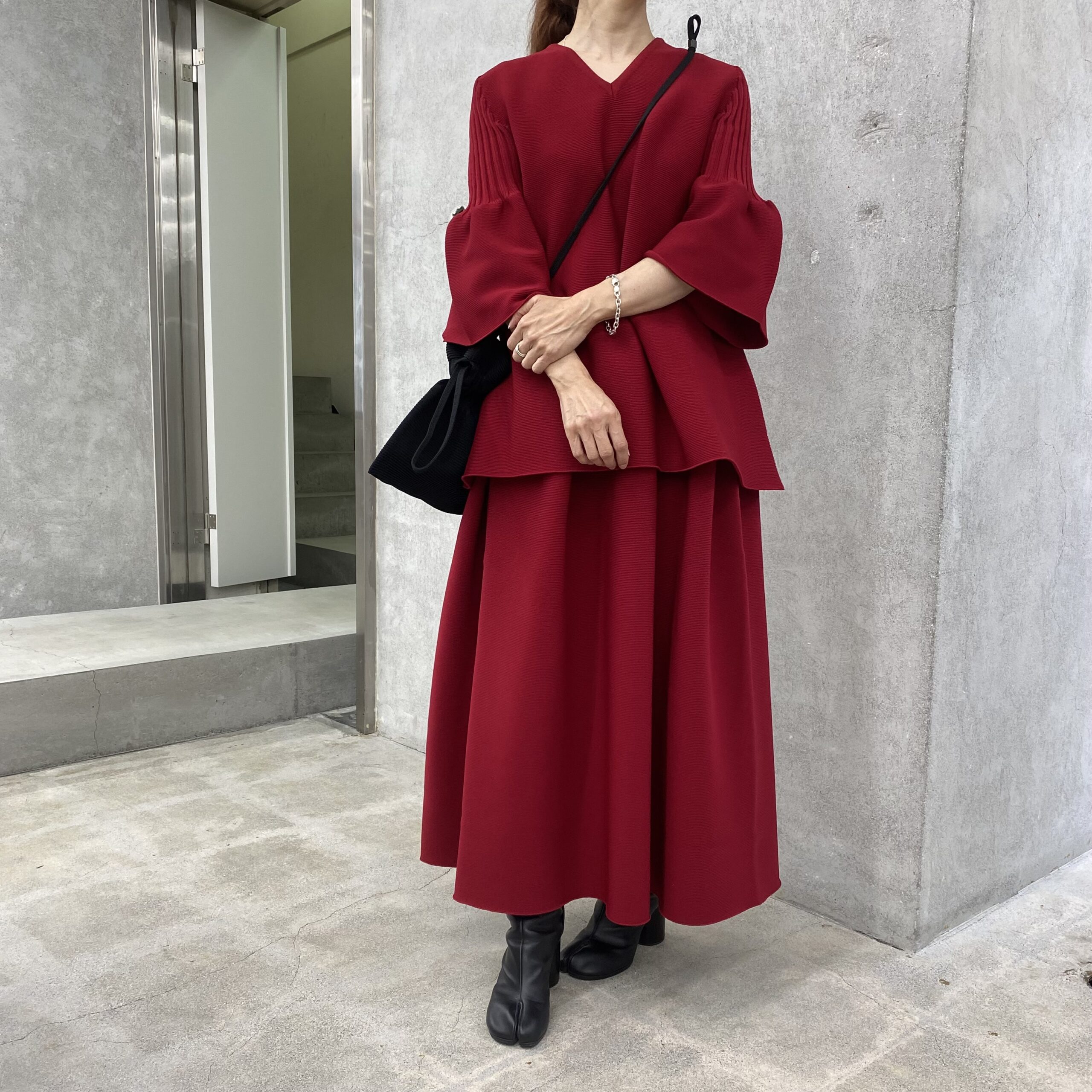 CFCL POTTERY SHORT SLEEVE FLARE TOPベージュ cfcl POTTERY SHORT SLEEVE FLARE TOPベージュ（_ CFCL POTTERY