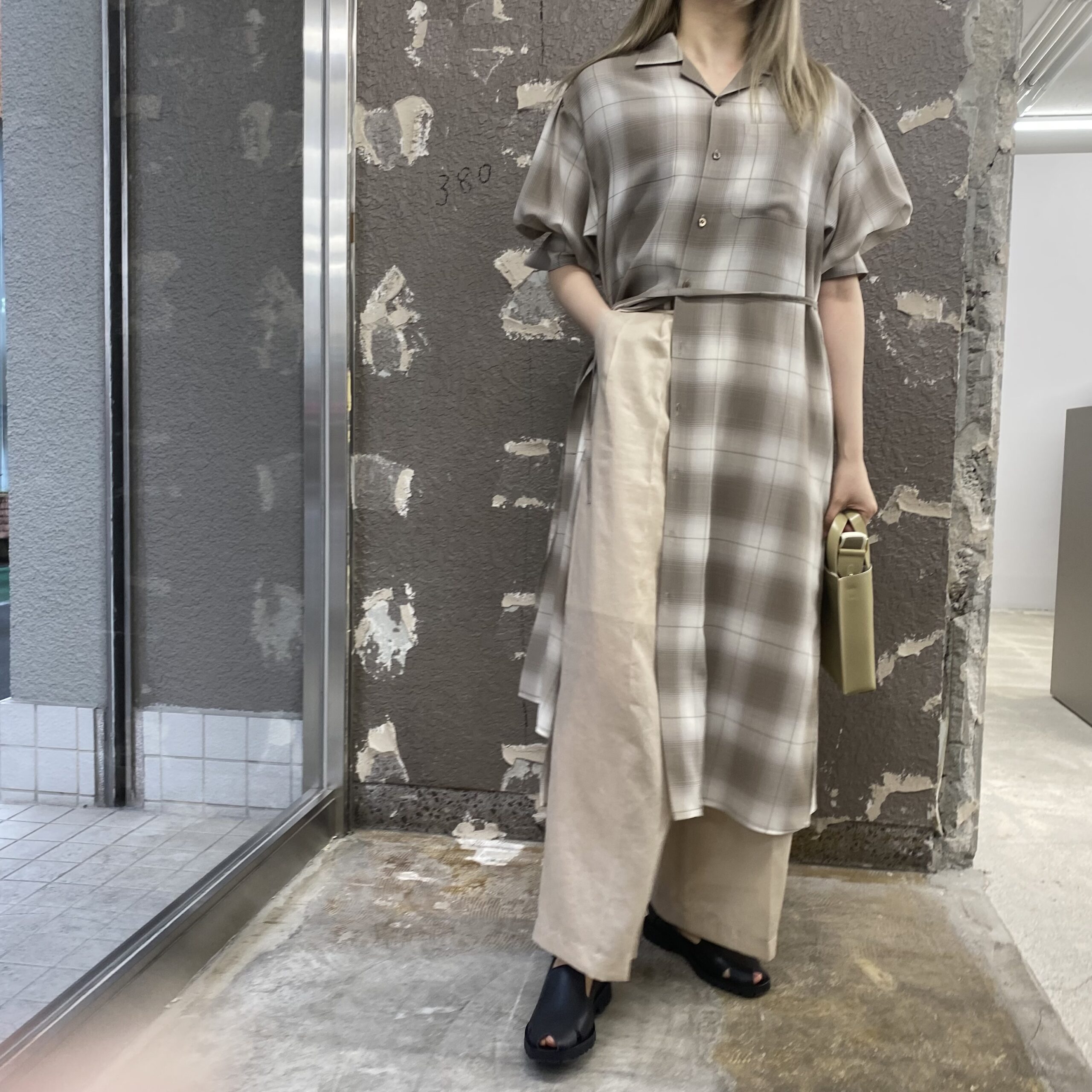 HYKE】チェックワンピースコーデ！ | OBLIGE womens blog | 山梨