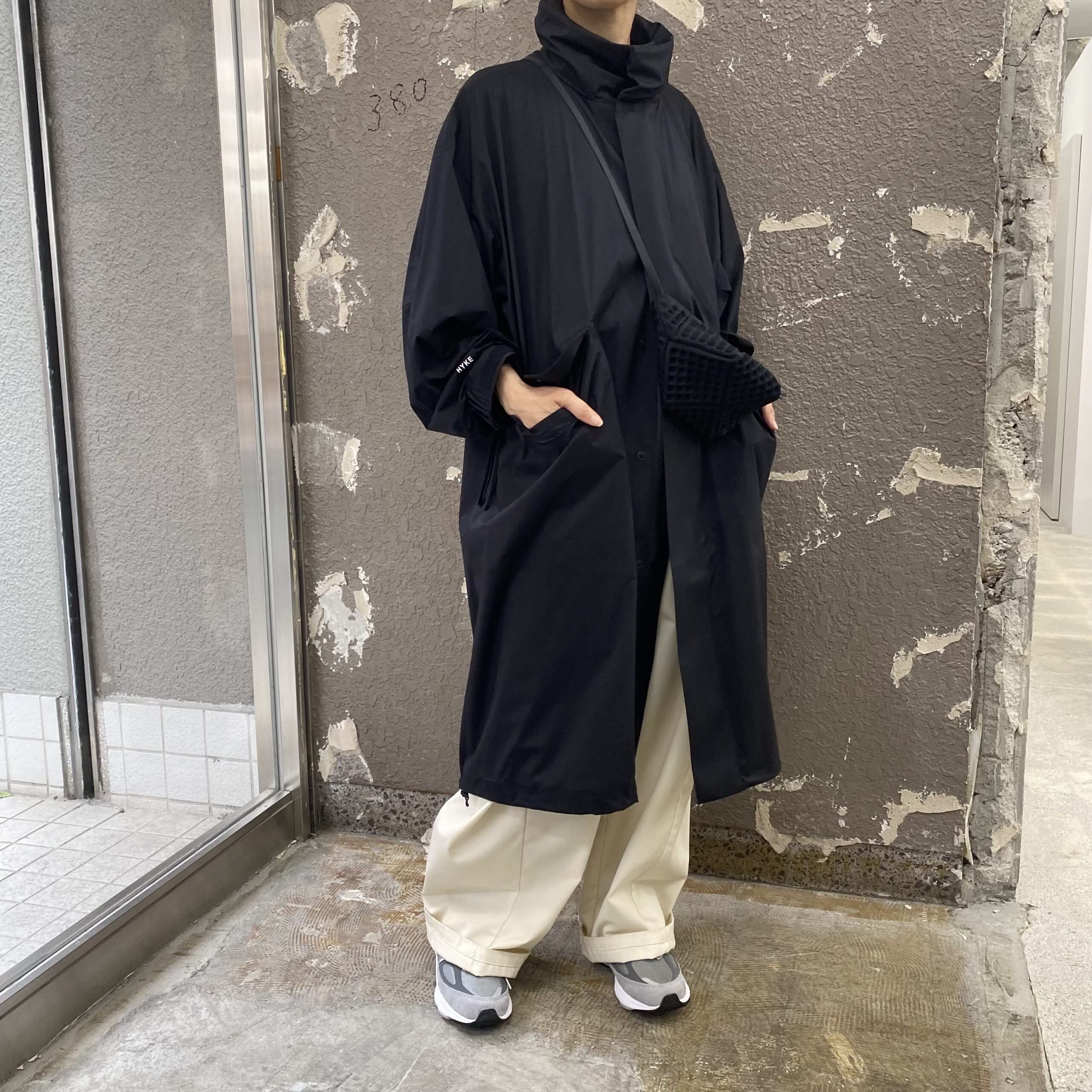 HYKE PERTEX TYPE M-65 FIELD PARKA ブラック 5 BIOTOP(ビオトープ) / 【HYKE】PERTEX TYPE M-65 FIELD PARKA