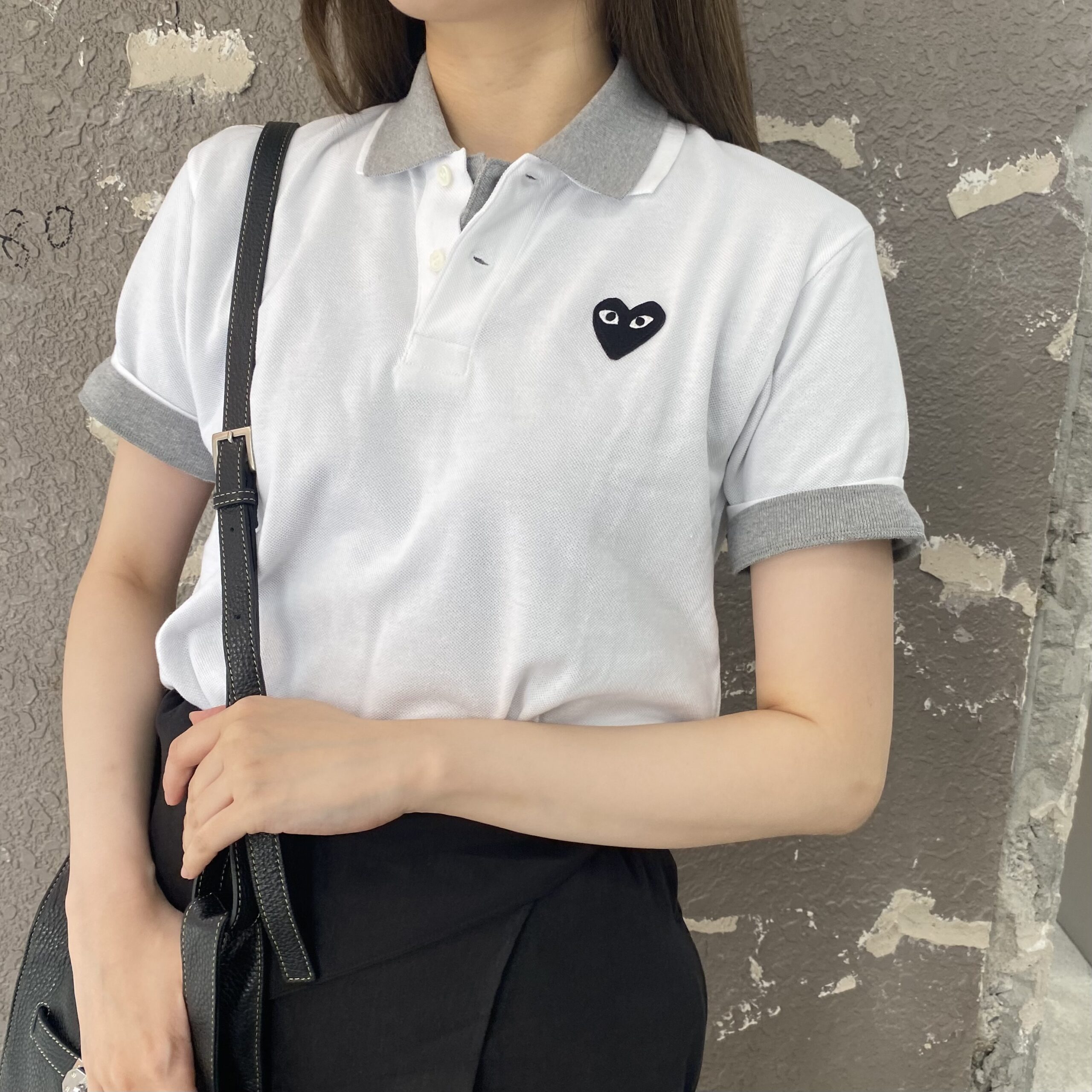 PLAY Comme des Garcons】ポロシャツコーデ！ | OBLIGE womens blog