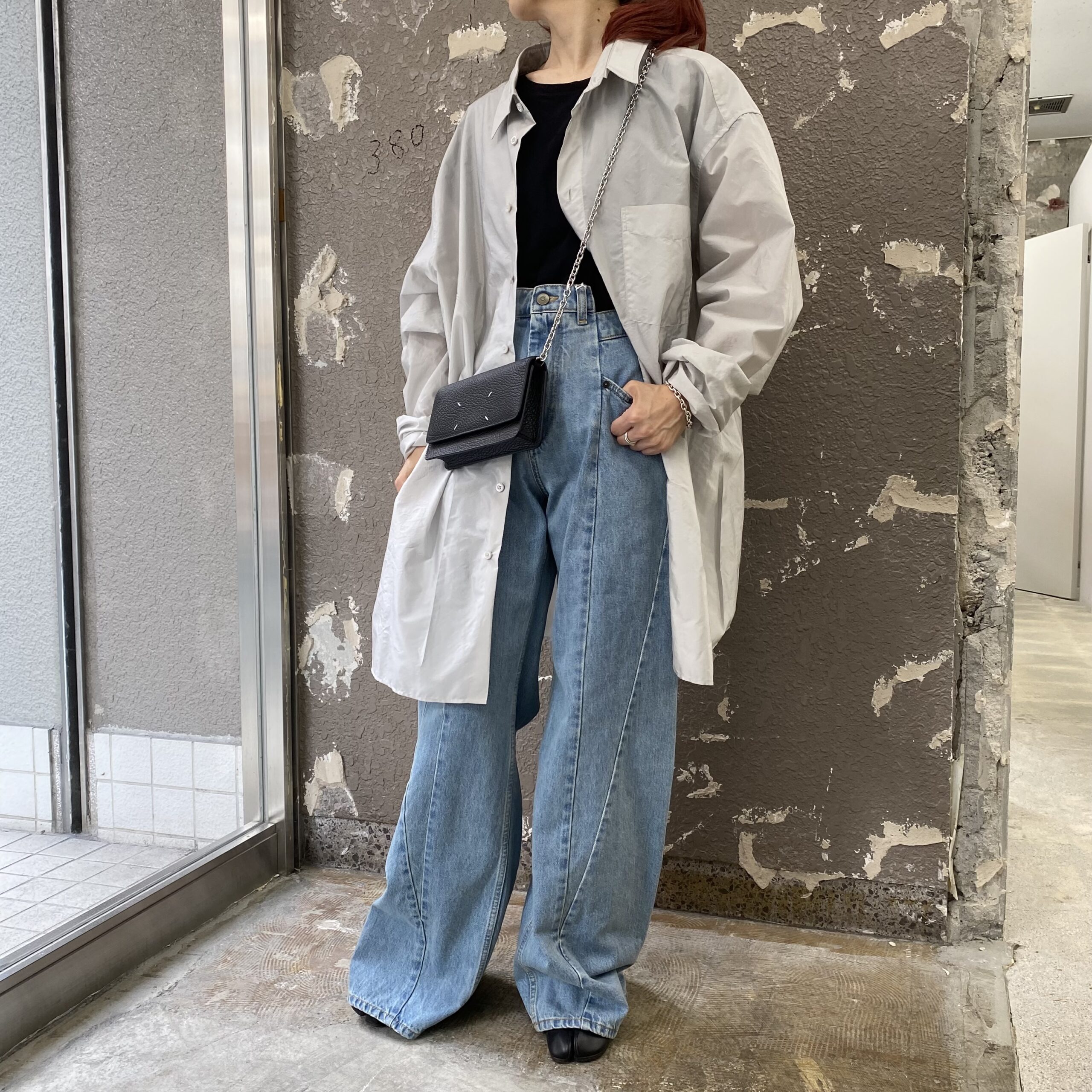 maison margiela オーバーシャツ Maison Margiela】オーバーサイズシャツ NEW IN! | OBLIGE
