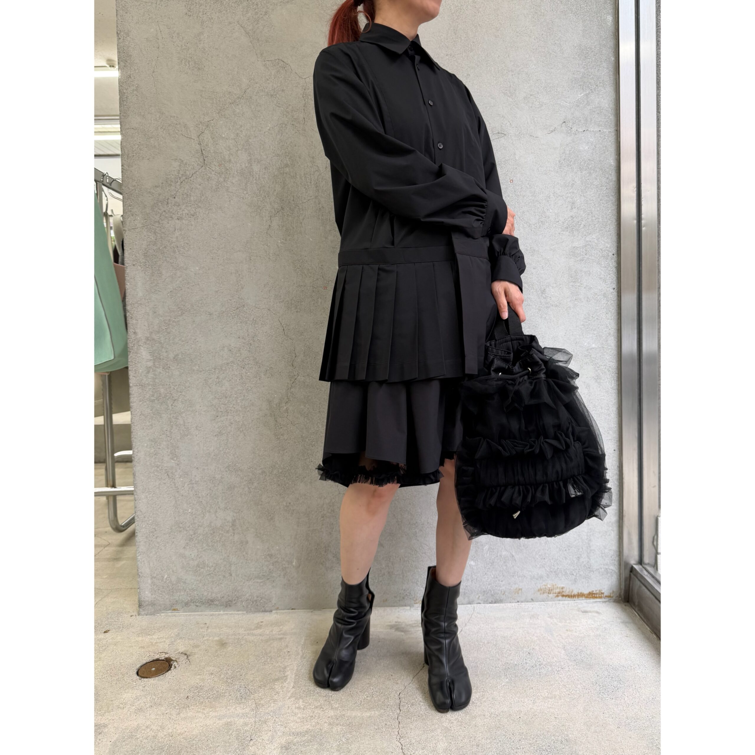 noir kei ninomiya】レイヤードシャツワンピ！ | OBLIGE womens blog