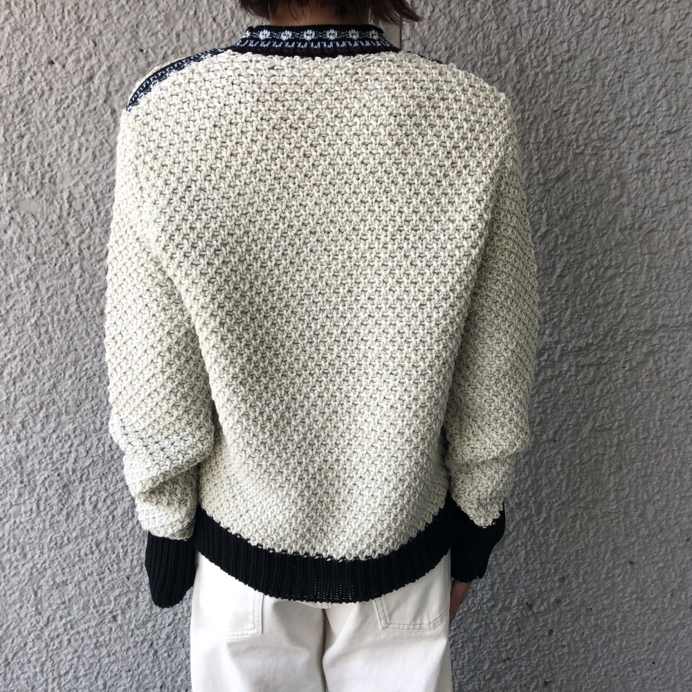 Mame Kurogouchi / マメ クロゴウチ / Lame Tweed Knit Pullover 【WHITE】 / 正規取扱店