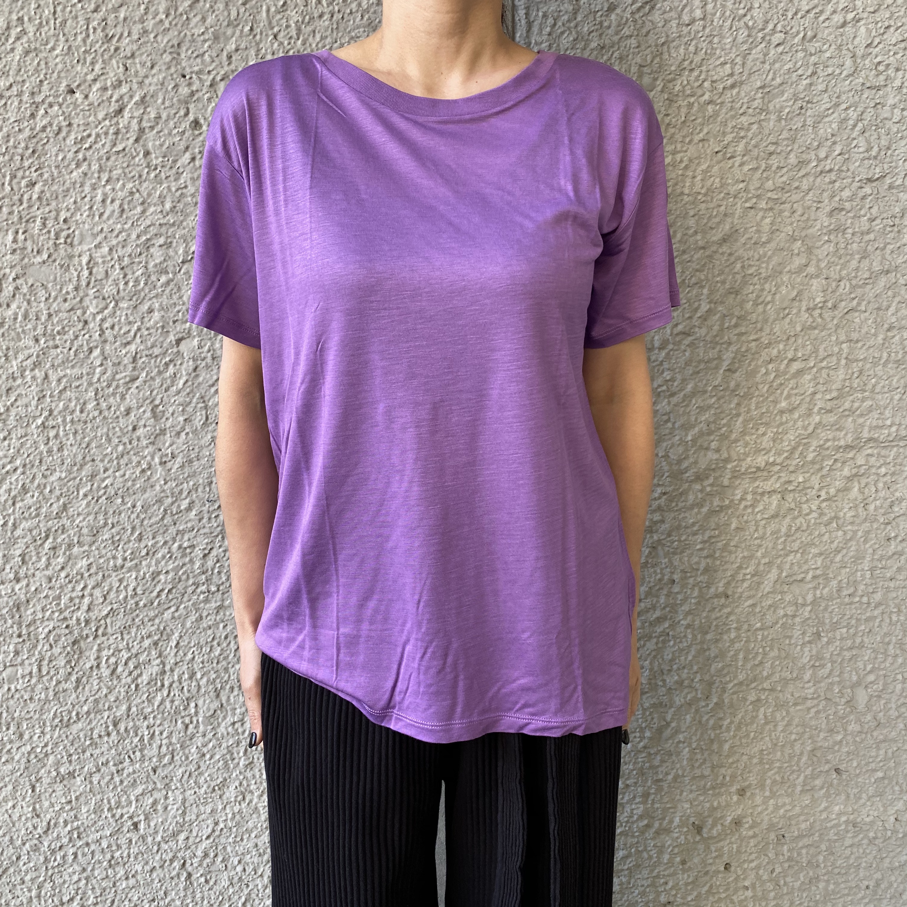 Baserange ベースレンジ Loose Tee Purple 正規取扱店 Oblige 公式通販 オンラインセレクトショップ