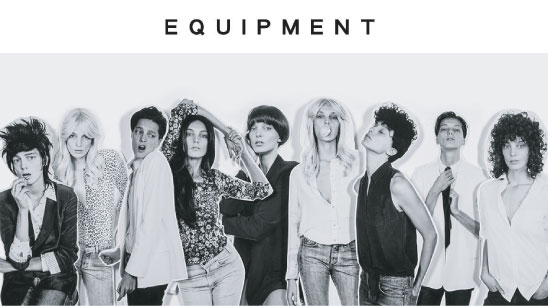equipment エキプモン john smedley ジョンスメドレー pop up
